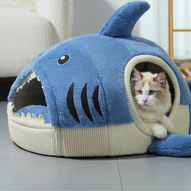 Hai-Haustierbett – Gemütlicher und warmer Schlafplatz für Ihren Vierbeiner