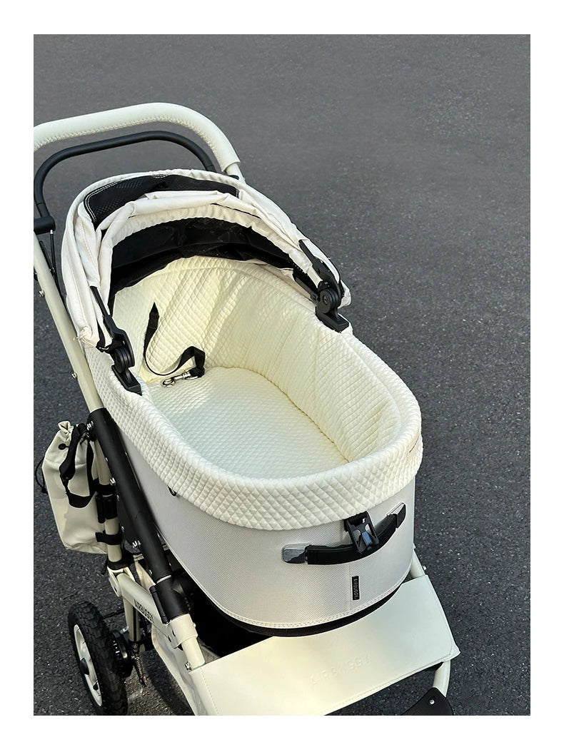 Airbuggy Luxe Huisdierwagen Set – Comfort & Stijl Voor Elk Avontuur!