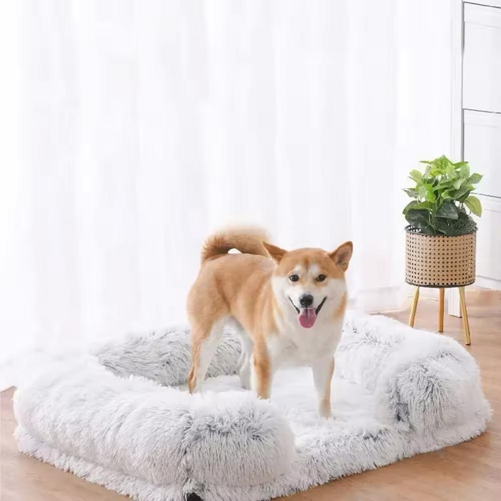Weiches orthopädisches Hundebett – warm, stützend und waschbar