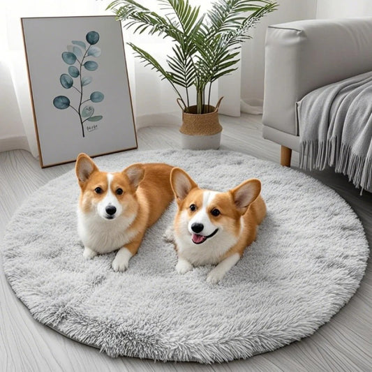 Hondendeken Rond en Zacht - Fluffy, Warm & Comfortabel