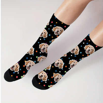 Gepersonaliseerde sokken met Hond – Met Foto