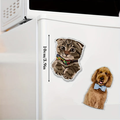 Hunde-Kühlschrankmagnet mit Foto & Namen – Personalisiert