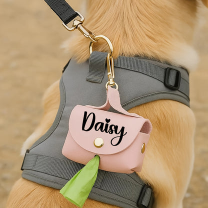 Hundekotbeutel-Tasche – Personalisiert mit Namen