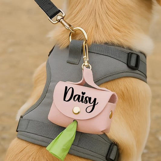 Hundekotbeutel-Tasche – Personalisiert mit Namen