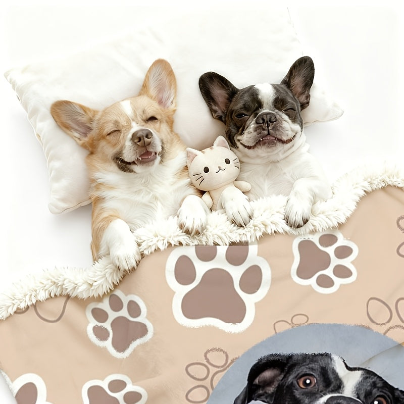 Hundedecke mit Name & Foto – Weich und Persönlich