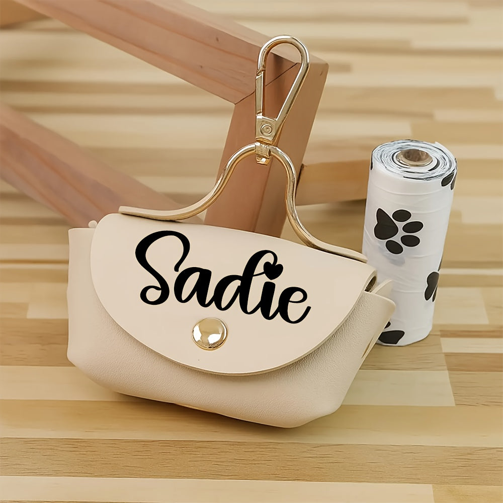 Hundekotbeutel-Tasche – Personalisiert mit Namen