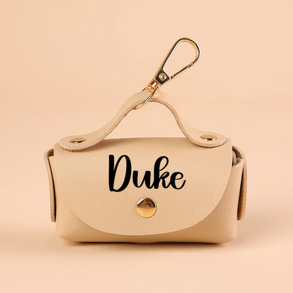 Hundekotbeutel-Tasche – Personalisiert mit Namen