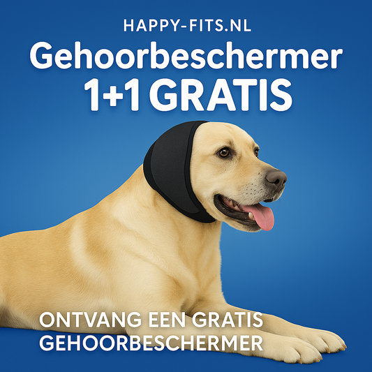 Honden Gehoorbescherming - Kalmerend & Geluidsreducerend | 1+1 GRATIS