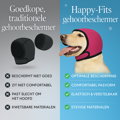 Honden Gehoorbescherming - Kalmerend & Geluidsreducerend | 1+1 GRATIS