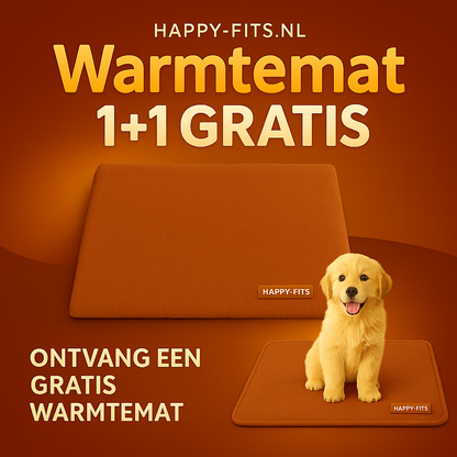 Honden Warmtemat – Zelfverwarmend en Extra Comfortabel | 1+1 GRATIS