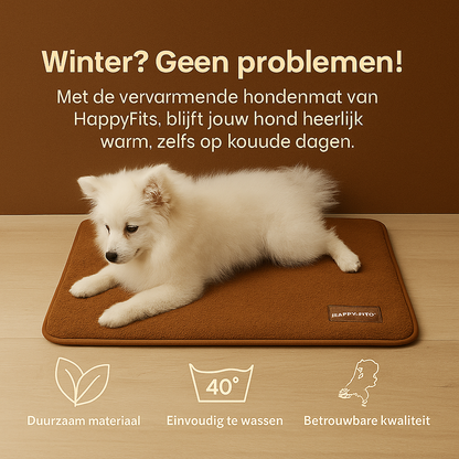 Honden Warmtemat – Zelfverwarmend en Extra Comfortabel | 1+1 GRATIS