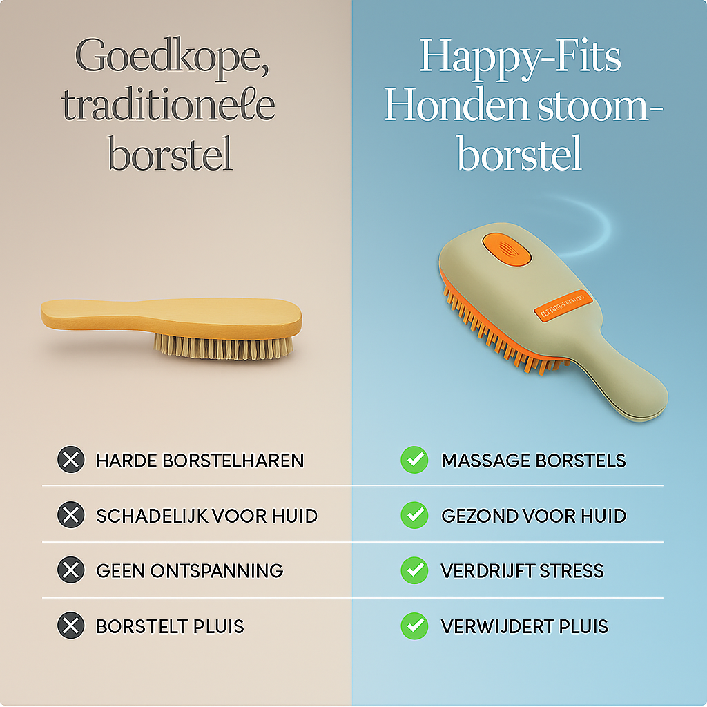 Dampfbürste für Hunde – Tiefenreinigung und Pflege in Einem