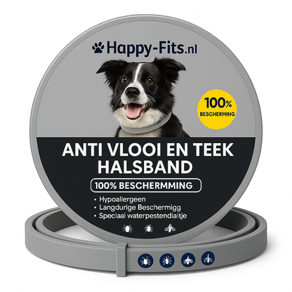 Anti Vlooien- en Tekenband – Natuurlijke Bescherming tot 8 Maanden