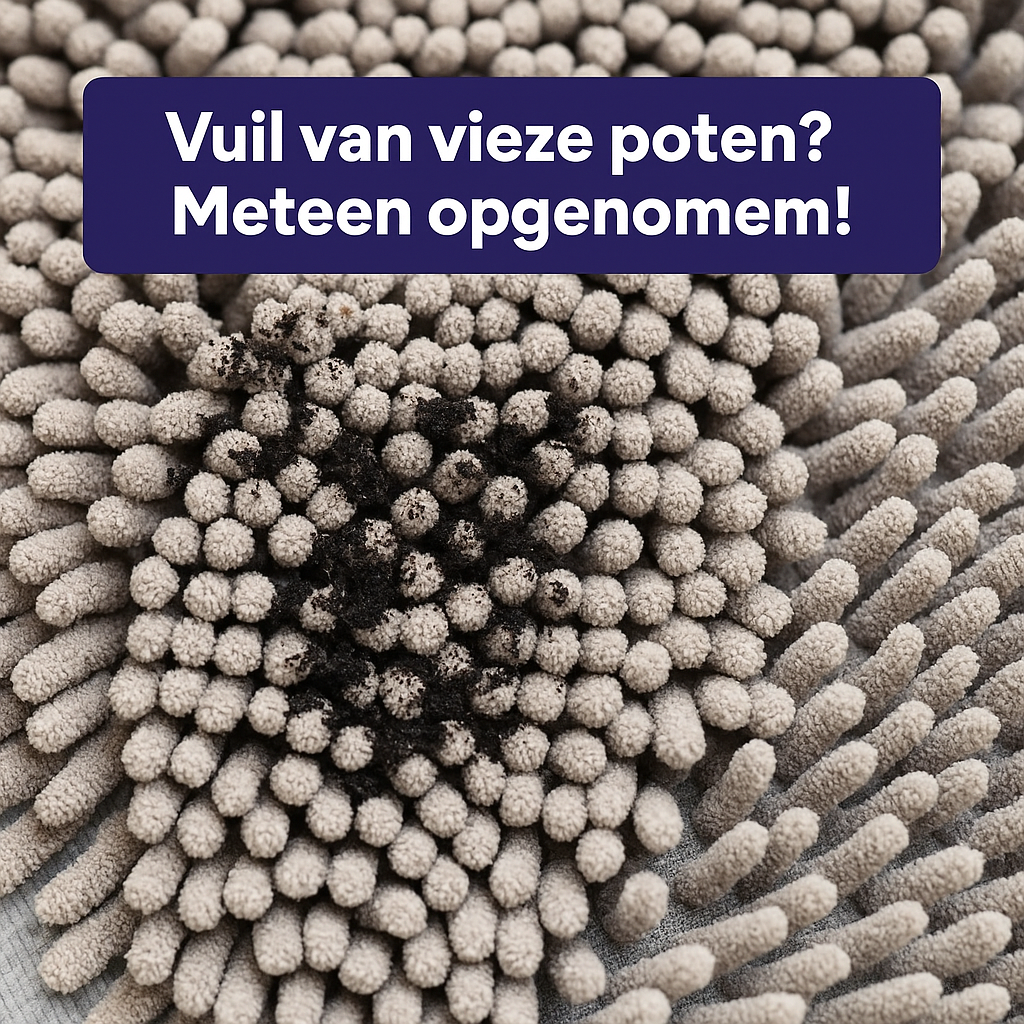 Honden Schoonloopmat – Absorberend en Sneldrogend | 1+1 GRATIS