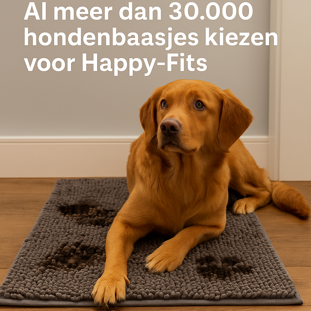 Honden Schoonloopmat – Absorberend en Sneldrogend | 1+1 GRATIS