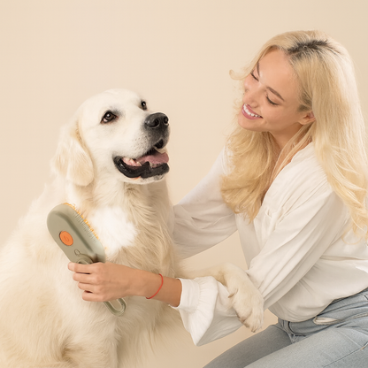 Dampfbürste für Hunde – Tiefenreinigung und Pflege in Einem