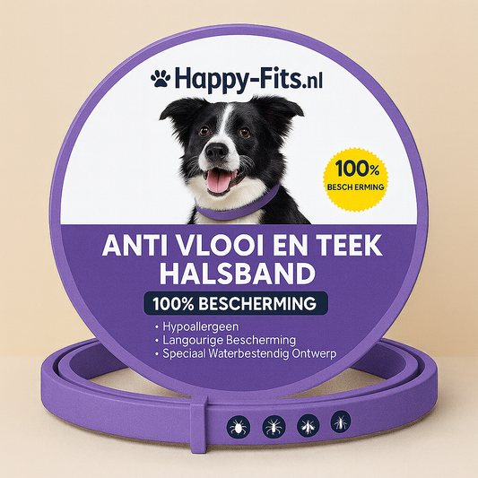 Anti Vlooien- en Tekenband – Natuurlijke Bescherming tot 8 Maanden