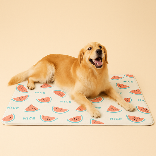 Honden Koelmat - Verkoelend met Vrolijke Fruitprint