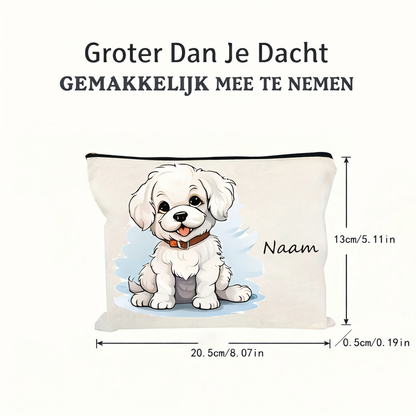 Honden Tasje met Foto – Gepersonaliseerd met Naam