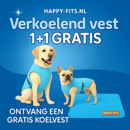 Honden Koelvest Luxe - Verkoelend & Comfortabel | 1+1 GRATIS