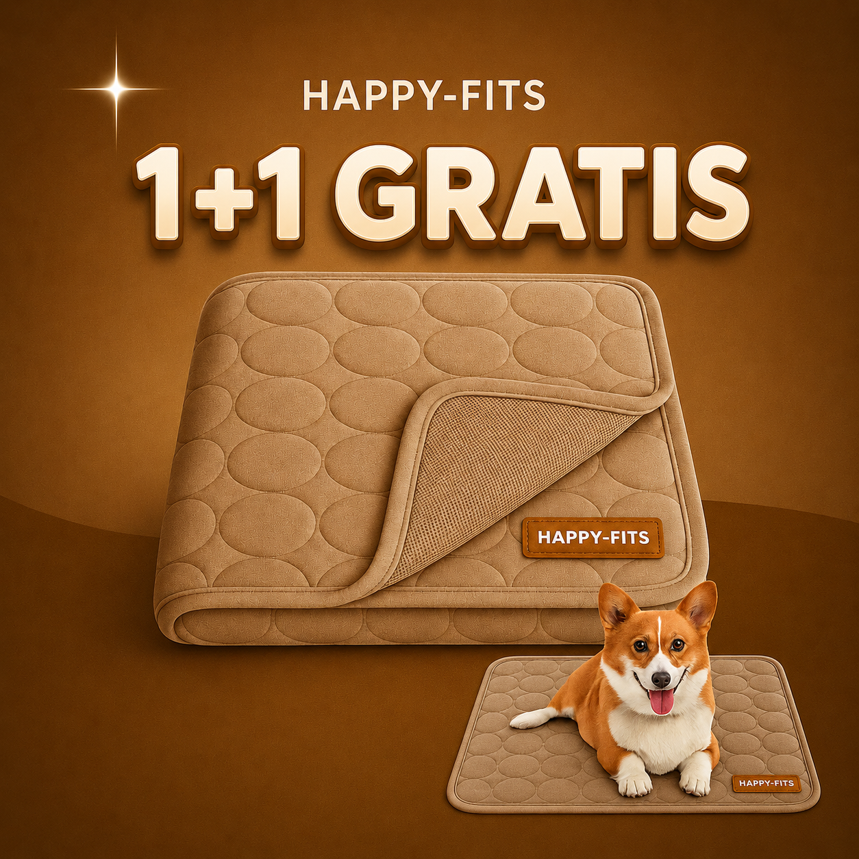 Hundekühlmatte – Abkühlung an wärmeren Tagen | 1+1 GRATIS