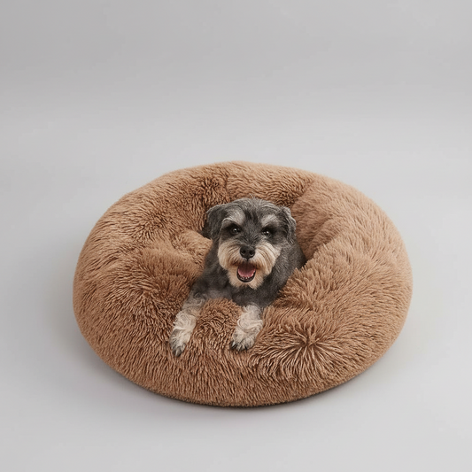 Hundebett Plüsch Beruhigend – Anti-Angst Hundebett