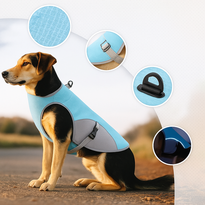 Honden Koelvest Luxe - Verkoelend & Comfortabel | 1+1 GRATIS