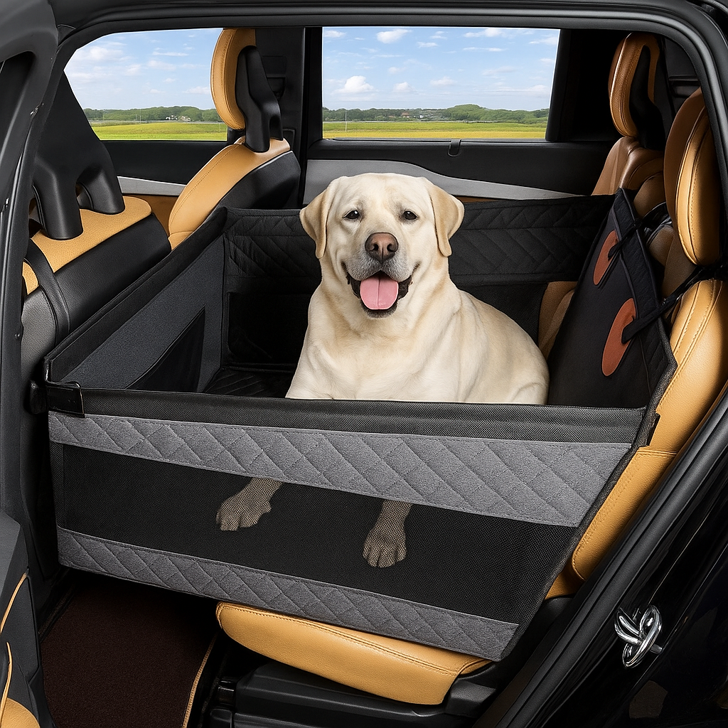 Honden Autostoeltje Veilig – Met Veiligheidsriemen