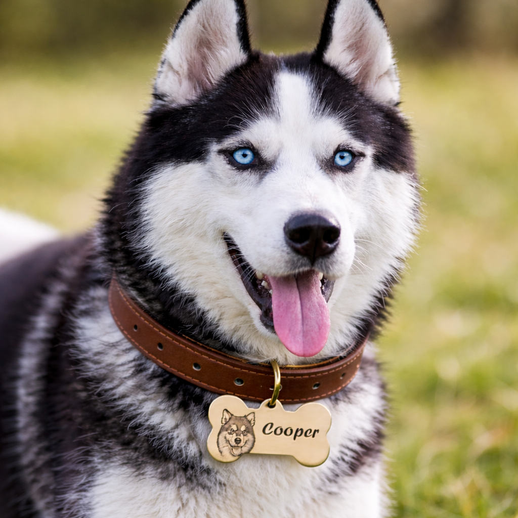 Hondenpenning met Naam & Foto – Gepersonaliseerd