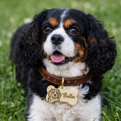 Hondenpenning met Naam & Foto – Gepersonaliseerd