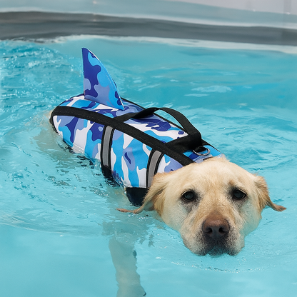 Hond Reddingsvest Haai – Verbeterd Drijfvermogen en Veiligheid