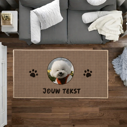 Honden Welkommat Gepersonaliseerd – Met Foto en Naam van Jouw Hond