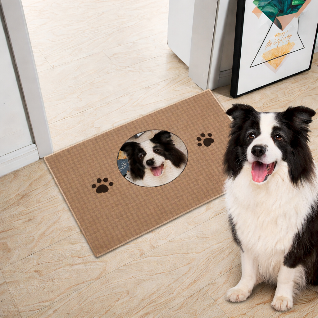 Honden Welkommat Gepersonaliseerd – Met Foto en Naam van Jouw Hond
