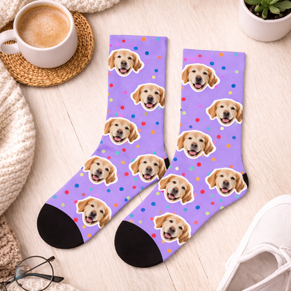 Gepersonaliseerde sokken met Hond – Met Foto