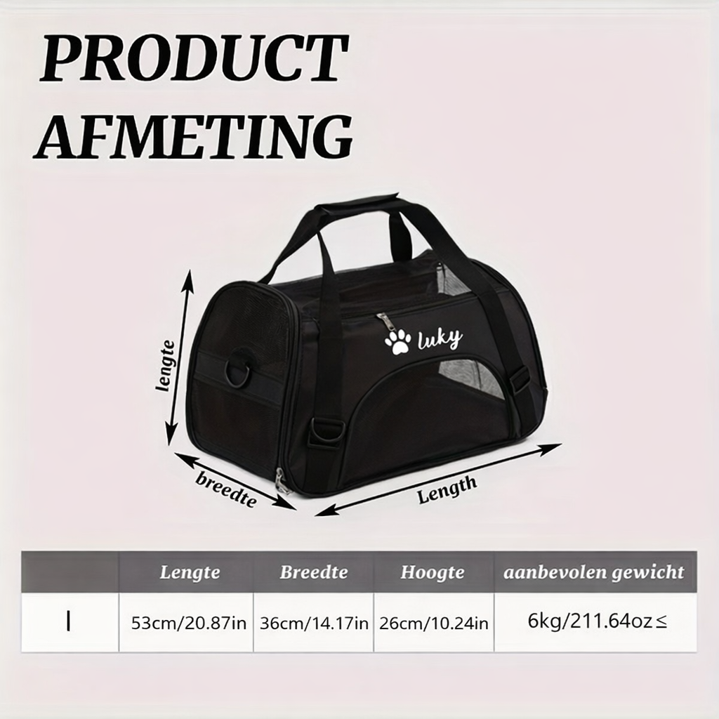 Hundereisetasche – personalisiert & praktisch für unterwegs