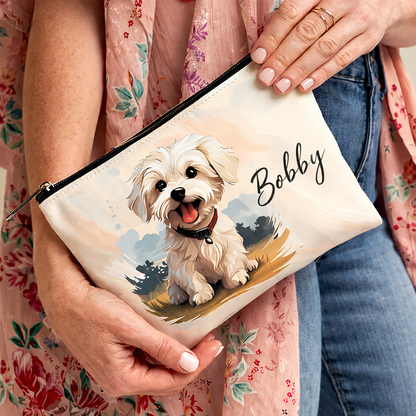 Honden Tasje met Foto – Gepersonaliseerd met Naam