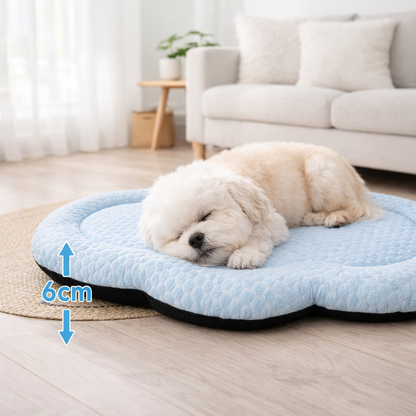 Hunde-Kühlmatte – Wolkendesign, kühlend für warme Tage
