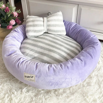 Warme Ronde Hondenmat voor Comfortabele Rust – Het Ultieme Nest voor je Hond