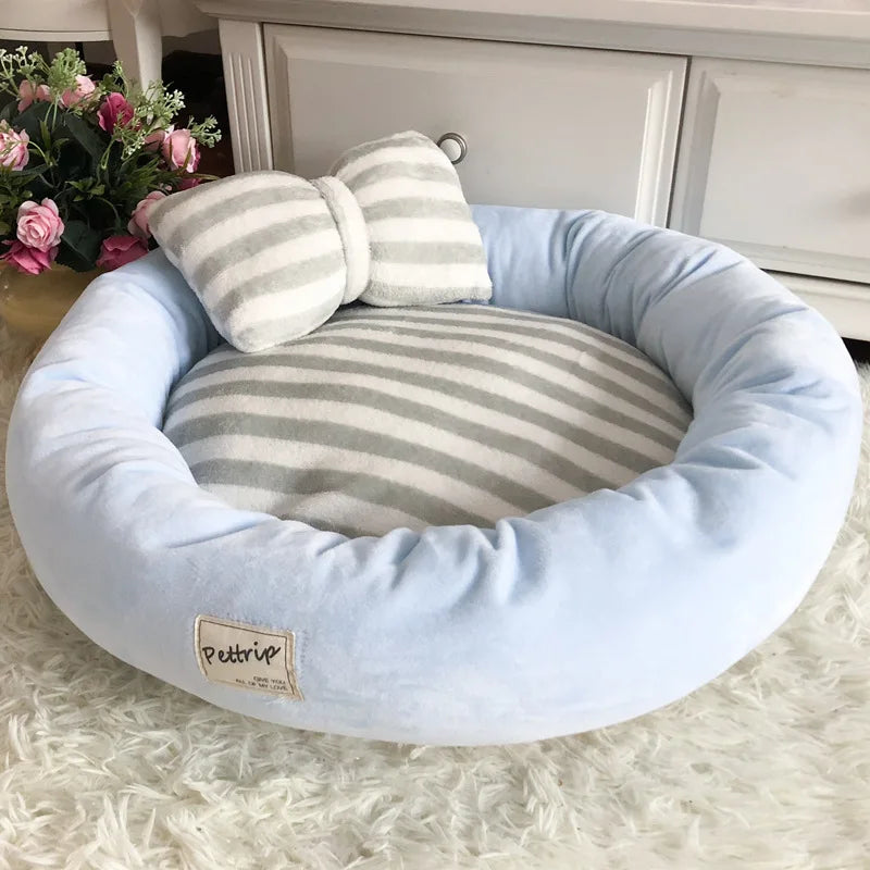 Warme Ronde Hondenmat voor Comfortabele Rust – Het Ultieme Nest voor je Hond
