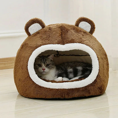 Grappig Kattenbed – Warm en Gezellig Huis voor Jouw Kat