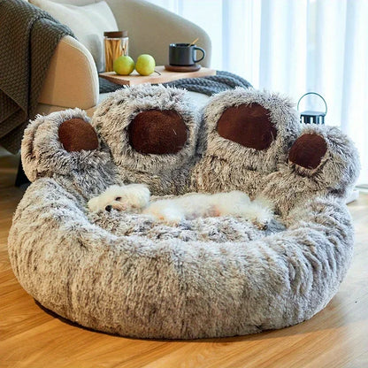 Fluffy Hondenpoot Mand – Schattige en Comfortabele Slaapplek voor Jouw Hond!