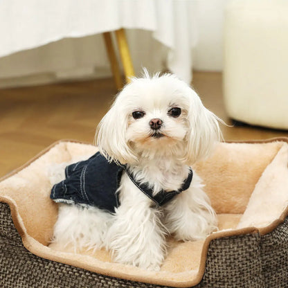 Hyggelig og varm hundeseng - åndbar og blød til din hund