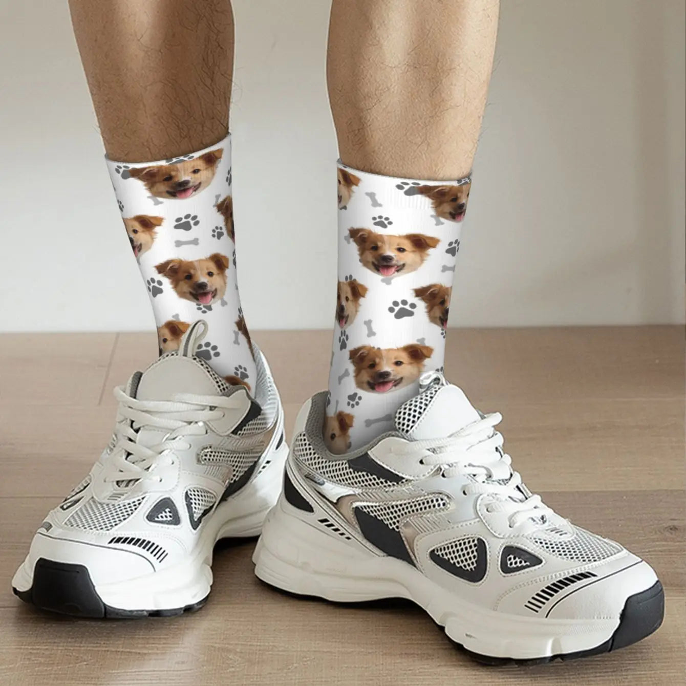 Happy-Fits Sok | Eigen foto honden sok