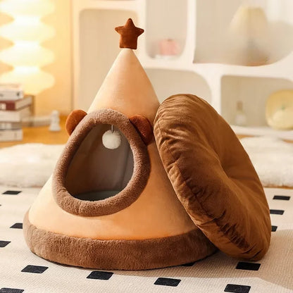 Cartoon Tippie Tent – Knusse Schuilplek Voor Jouw Viervoeter