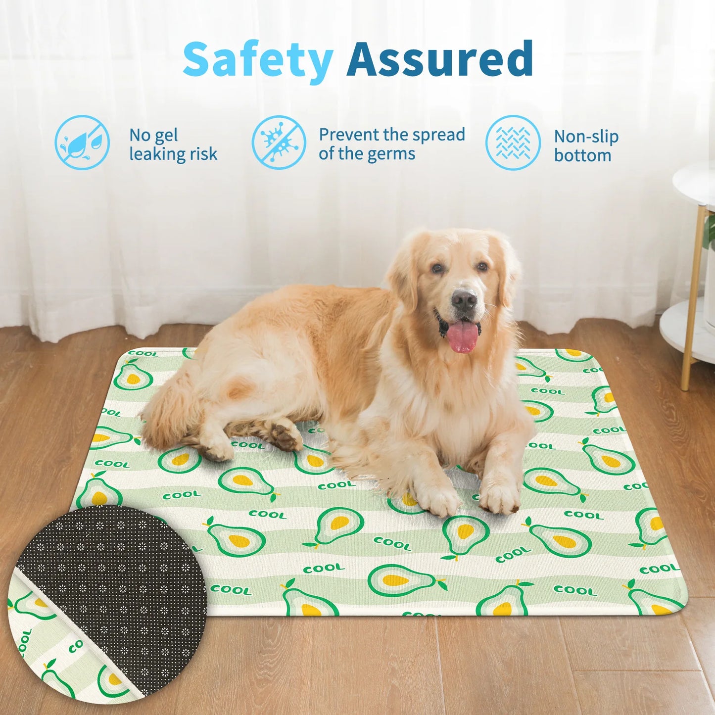 Honden Koelmat - Verkoelend met Vrolijke Fruitprint