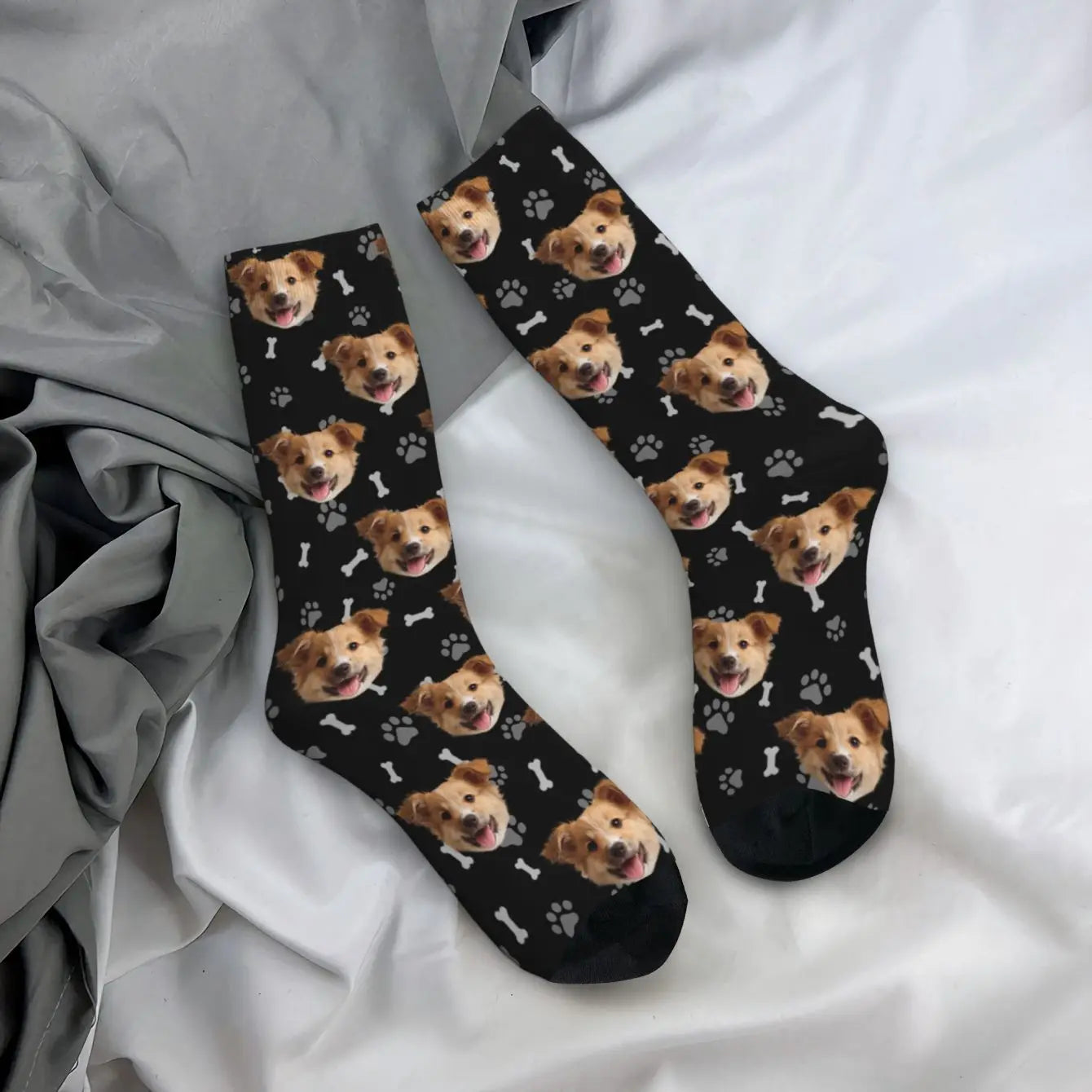 Happy-Fits Sok | Eigen foto honden sok