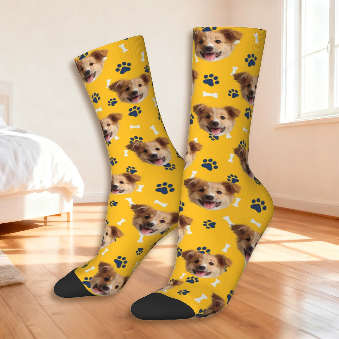 Happy-Fits Sok | Eigen foto honden sok