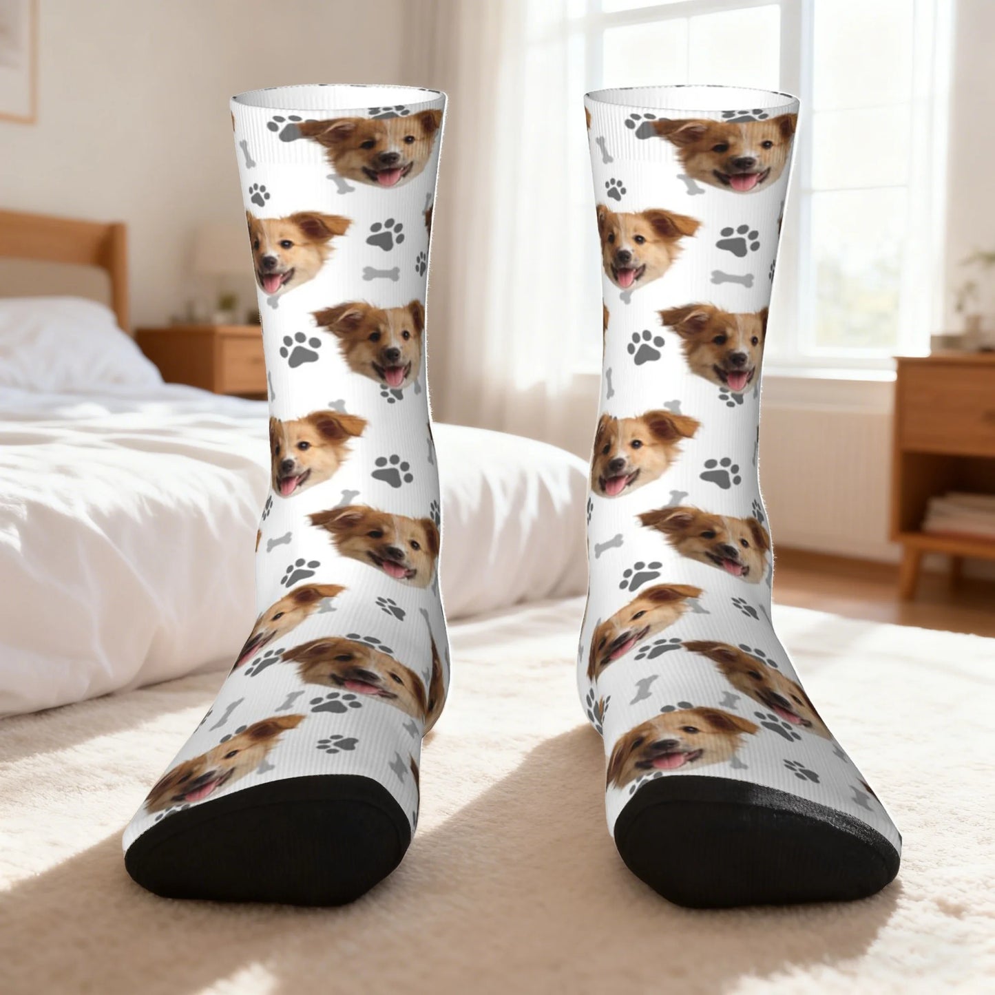 Happy-Fits Sok | Eigen foto honden sok