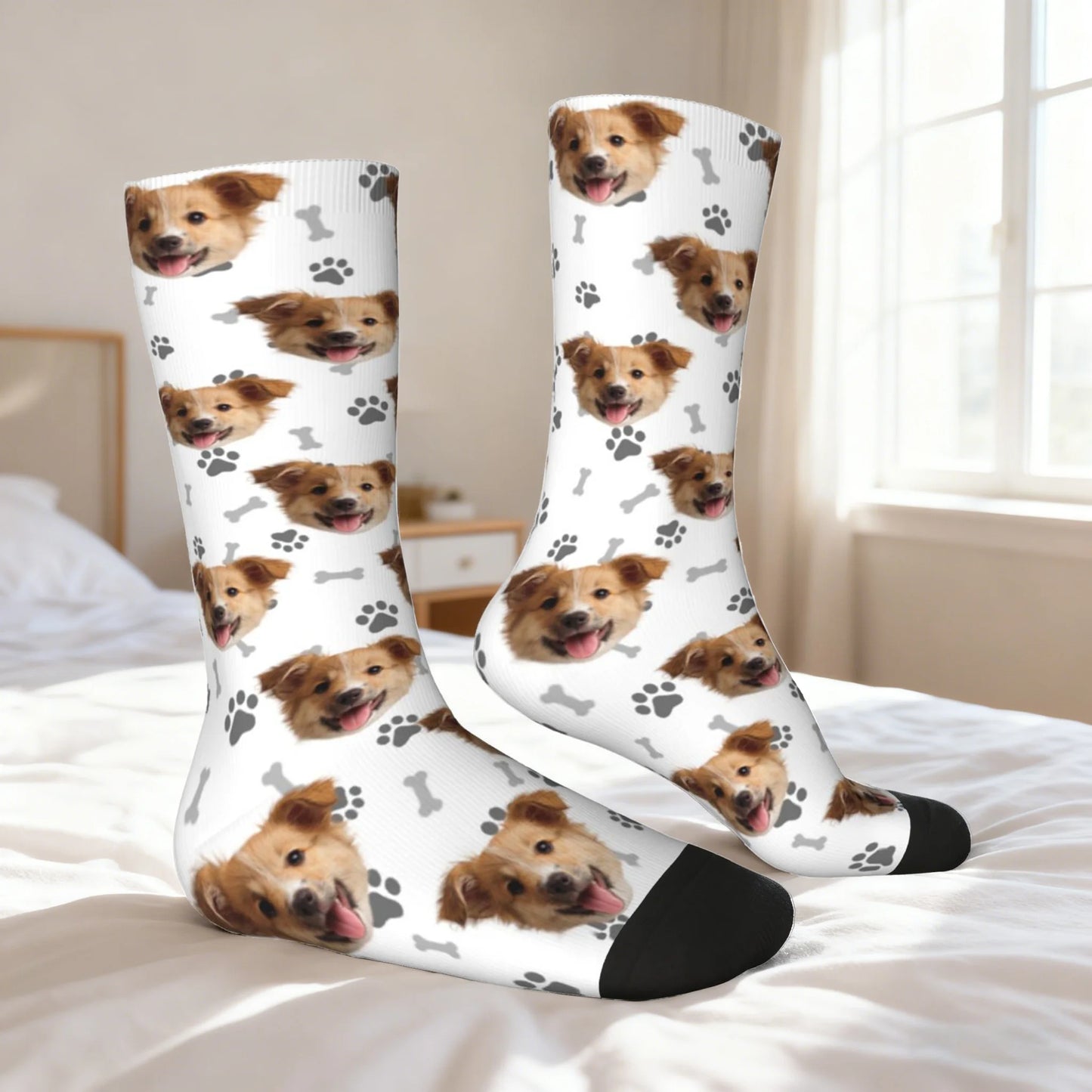 Happy-Fits Sok | Eigen foto honden sok