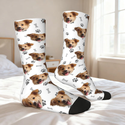 Happy-Fits Sok | Eigen foto honden sok